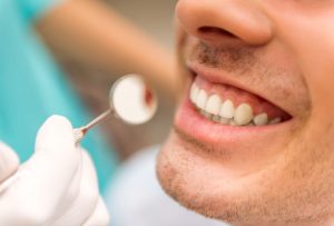 Patient at the dentist getting dental sealants - dentist in Swansea, IL